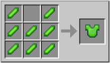 How to craft t1 chestplate in Minecraft