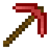Rubby Pickaxe in Minecraft