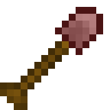 Blood Diamond Shovel in Minecraft