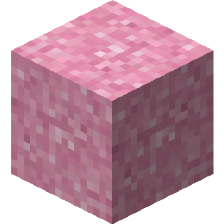 Розовый сухой бетон в Майнкрафте