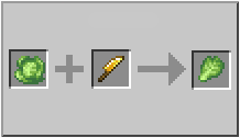 How to craft cabbage leaf in Minecraft