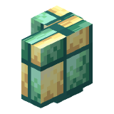 Amazonite Brick Wall in Minecraft