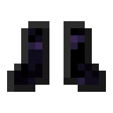 Obsidian Boots in Minecraft