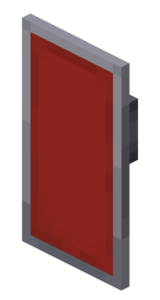 Red Shield in Minecraft