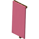 Pink Banner in Minecraft