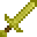 Yellowspider Sword in Minecraft