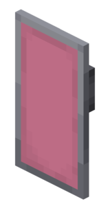 Pink Shield in Minecraft