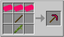 Как сделать zalimite pickaxe в Майнкрафт