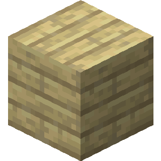 Birch Planks in Minecraft