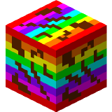Rainbow in Minecraft