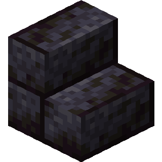 Polished Blackstone Brick Stairs in Minecraft