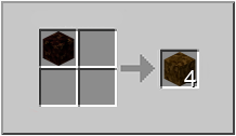 Как сделать compressed wood в Майнкрафт