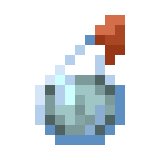 Splash Potion of Slow Falling in Minecraft