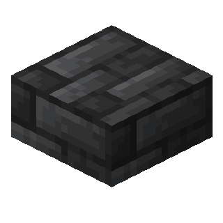 Deepslate Tile Slab in Minecraft