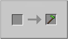 How to craft t1 upgraded hoe in Minecraft