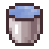 Lithium Bucket With Ice in Minecraft
