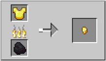 How to craft gold nugget in Minecraft