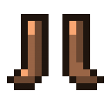Crafting Boots in Minecraft