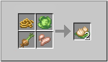 How to craft dumplings in Minecraft