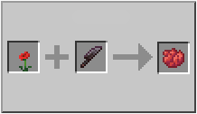 How to craft red dye in Minecraft