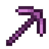 Endronium Pickaxe in Minecraft