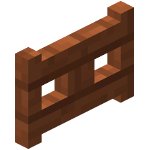 Acacia Fence Gate in Minecraft