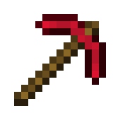 Ruby Pickaxe in Minecraft
