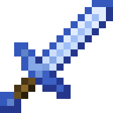 Tanzanite Sword in Minecraft