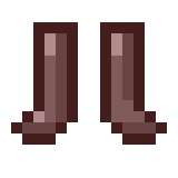 Blood Boots in Minecraft