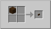 Dark Oak Button | How to craft dark oak button in Minecraft | Minecraft ...