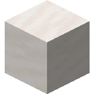 Smooth Quartz Block in Minecraft