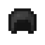 Kara demir kask in Minecraft
