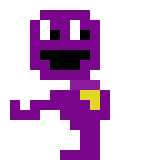 Purple Guy in Minecraft