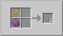End Rod, How to craft end rod in Minecraft