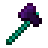 Rentoldite axe in Minecraft