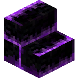 Obsidian Brick Stairs in Minecraft