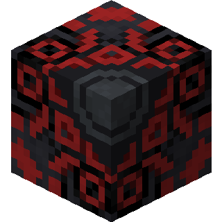 Black Glazed Terracotta in Minecraft