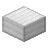 Iron Block Slab in Minecraft