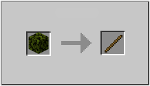How to craft stick in Minecraft