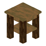 Spruce Square Table in Minecraft