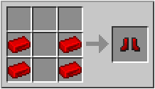 How to craft virtum boots in Minecraft