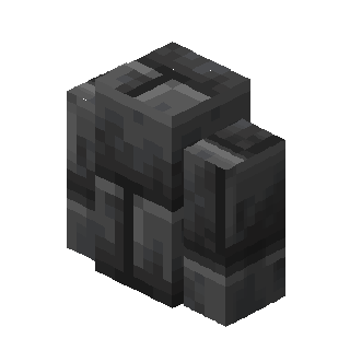 Deepslate Brick Wall in Minecraft