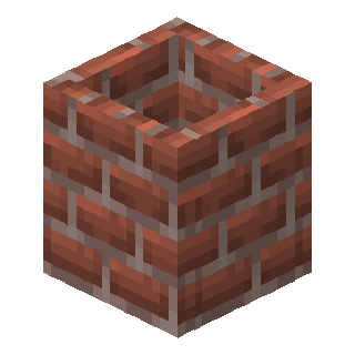 Brick Chimney Conduit in Minecraft