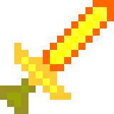 Banana Sword in Minecraft