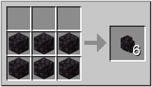 How to craft blackstone wall in Minecraft