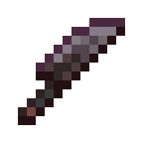 Netherite Knife in Minecraft