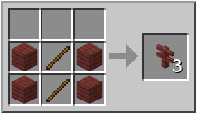 How to craft mangrove fence in Minecraft