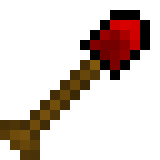 Redstone Shovel in Minecraft