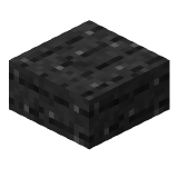 Black Slab in Minecraft