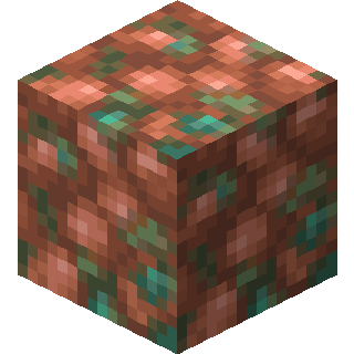 Block of Raw Copper in Minecraft